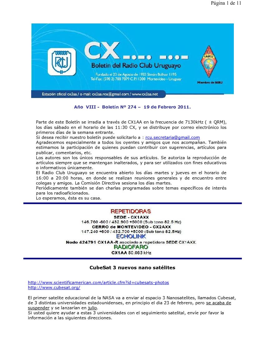 imagen del documento: Boletin CX 274.pdf