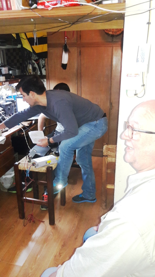 Foto representativa del evento: Instalación APRS Radio Club Minas 2017