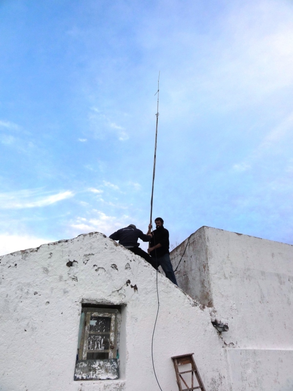 Foto representativa del evento: Instalación APRS Radio Club Minas 2017