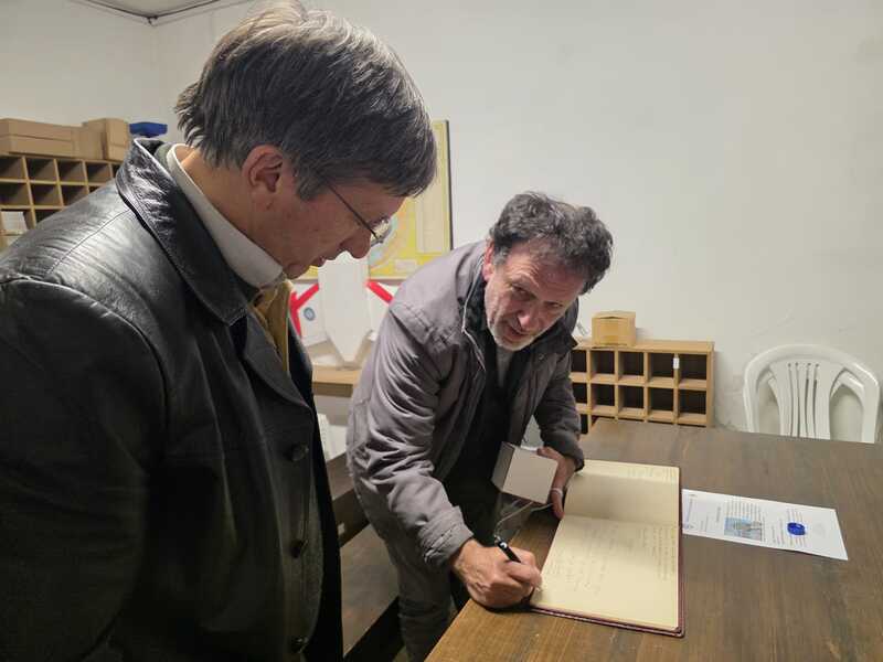 Foto representativa del evento: 0925 - Visita de Adrian Korol LU1CQM 2025