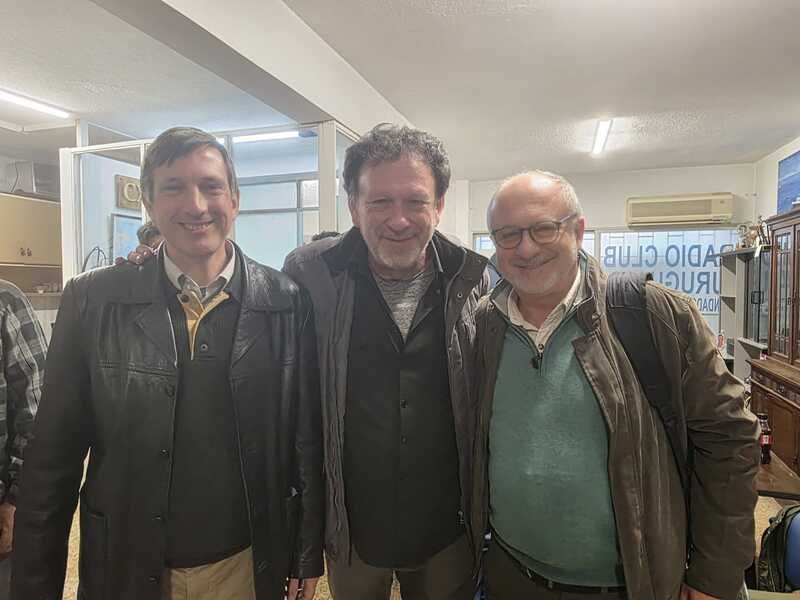 Foto representativa del evento: 0925 - Visita de Adrian Korol LU1CQM 2025